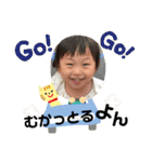 ビションフリーゼと女の子1（個別スタンプ：19）