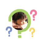ビションフリーゼと女の子1（個別スタンプ：24）