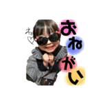ビションフリーゼと女の子1（個別スタンプ：25）
