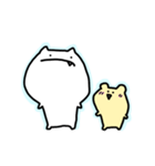 シロとキロ1（個別スタンプ：3）