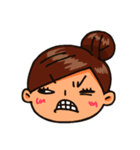 言葉がないから自由に使いやすいスタンプ（個別スタンプ：18）