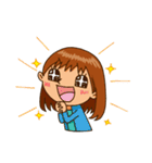言葉がないから自由に使いやすいスタンプ（個別スタンプ：21）