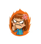 言葉がないから自由に使いやすいスタンプ（個別スタンプ：22）