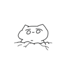 謎なねこ（個別スタンプ：39）