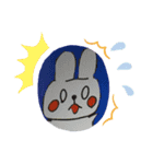 うさぎの毎日のあいさつ（個別スタンプ：4）