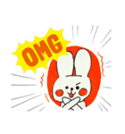 うさぎの毎日のあいさつ（個別スタンプ：5）