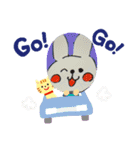 うさぎの毎日のあいさつ（個別スタンプ：11）