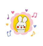 うさぎの毎日のあいさつ（個別スタンプ：14）