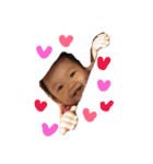 かんなちゃん・さらちゃん（個別スタンプ：4）