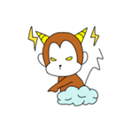研究室サル (文字無しver.)（個別スタンプ：1）