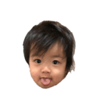 1歳児の表情です。赤ちゃん（個別スタンプ：8）