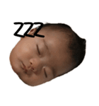 1歳児の表情です。赤ちゃん（個別スタンプ：16）