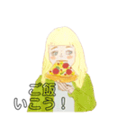 ibuの女の子スタンプ（個別スタンプ：12）