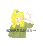 ibuの女の子スタンプ（個別スタンプ：25）