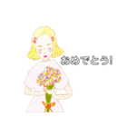 ibuの女の子スタンプ（個別スタンプ：33）