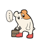クマハムちゃんの日常（個別スタンプ：1）