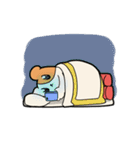クマハムちゃんの日常（個別スタンプ：4）