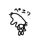 こにくたらしいうさぎ  にちじょうのまき（個別スタンプ：8）