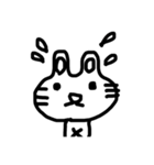 こにくたらしいうさぎ  にちじょうのまき（個別スタンプ：15）