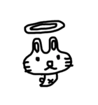 こにくたらしいうさぎ  にちじょうのまき（個別スタンプ：40）