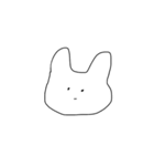 うさぎ…（個別スタンプ：3）