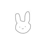 うさぎ…（個別スタンプ：5）