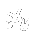 うさぎ…（個別スタンプ：12）