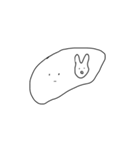 うさぎ…（個別スタンプ：16）