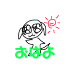 手描きりあ77（個別スタンプ：35）