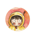ひだりちゃん@まぐ♪（個別スタンプ：15）