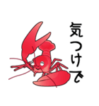 津軽弁ザリガニちゃんスタンプ（個別スタンプ：25）