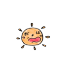 かおもじあいさつ（個別スタンプ：1）