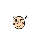 かおもじあいさつ（個別スタンプ：13）