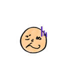 かおもじあいさつ（個別スタンプ：14）