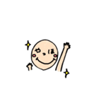 かおもじあいさつ（個別スタンプ：16）
