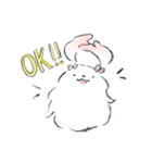 幸せなほこりいぬ（個別スタンプ：1）