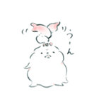 幸せなほこりいぬ（個別スタンプ：5）