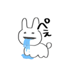 個人的に使いやすい うさぎさんスタンプ（個別スタンプ：5）
