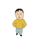友達と一緒に（個別スタンプ：1）