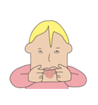 友達と一緒に（個別スタンプ：14）