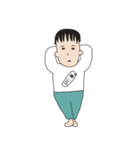 友達と一緒に（個別スタンプ：18）