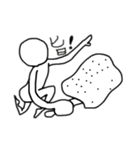 ゆるゆる人間のスタンプ（個別スタンプ：6）
