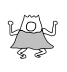 ゆるゆる人間のスタンプ（個別スタンプ：8）