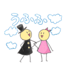 日常的にシルクハット先生（個別スタンプ：4）