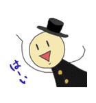 日常的にシルクハット先生（個別スタンプ：13）