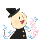 日常的にシルクハット先生（個別スタンプ：26）