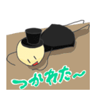 日常的にシルクハット先生（個別スタンプ：33）