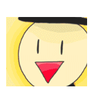 日常的にシルクハット先生（個別スタンプ：39）