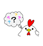 鳥です。チキンです。（個別スタンプ：9）