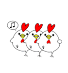 鳥です。チキンです。（個別スタンプ：14）